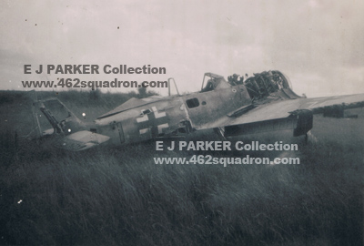 21 Luftwaffe Aircraft on ground Germany 1945