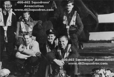 Crew 68, of 462 Squadron, Foulsham, Pilot George Ward Fuller.