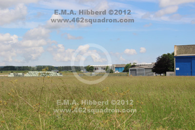 Views of the former RAF Driffield, July 2012, the home of 462 Squadron from August to December 1944. 