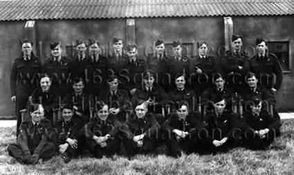 Air Gunners of "B Flight" 462 Squadron RAAF, 100 Group, Foulsham, March 1945