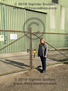 Lynn at Green Hangar off Guestwick Road, old Foulsham Airfield visited 24 February 2019 (462 Squadron). 