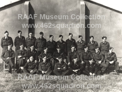 Bomb Aimers of 462 Squadron RAAF, 100 Group, Foulsham, March 1945 (RAAF Museum)