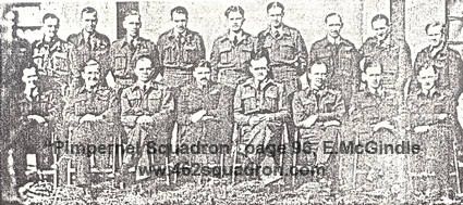 Navigators of 462 Squadron RAAF, 100 Group, Foulsham, February 1945.