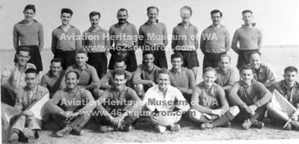 462 Squadron, Middle East Command - squadron Aussie Rules Team, late 1943.