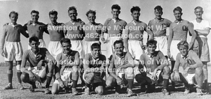 462 Squadron, Middle East Command - squadron Rugby Team, late 1943, after the match.