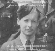 Sgt Arthur A Newstead (Duke), 1593580 Flight Engineer, 462 Squadron, June 1945.