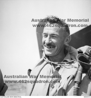 Albert Arthur Scott, 16890 RAAF,  462 Squadron, Middle East Command.