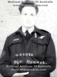 Sgt Raphael John Merkel 433288 RAAF, later 462 Squadron.
