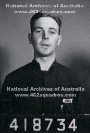 LAC James Thomas BROPHY, 418734 RAAF, under training late 1942, later 462 Squadron.