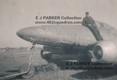 15 Gordon Victor PASS (Alby) 434006, on fuselage of Luftwaffe aircraft, Germany 1945