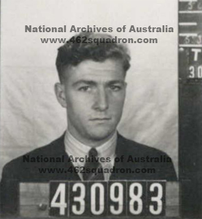 Navigator Andrew Ernest John SCOTLAND, 430983 RAAF, later 462 Squadron.