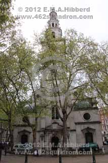 St Clement Danes, Central Church of the RAF, London