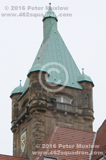 Hattingen Town Hall Watch Tower March 2016.