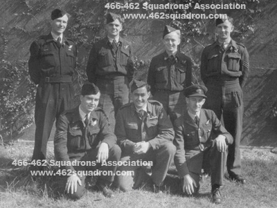 Crew 23 of 462 Squadron, Driffield and Foulsham, Pilot William Bolton Cookson.