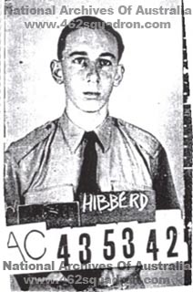 Maxwell James Hibberd, 435342, RAAF, at enlistment 1943 (NAA photo).