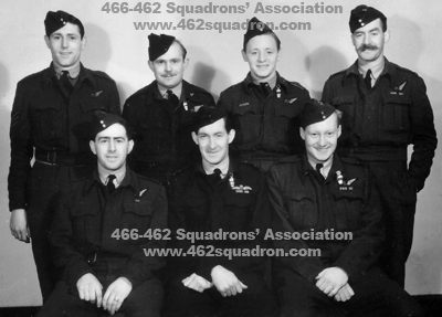 F/Sgt Mervyn John Coleman, 436070 RAAF, in Cameron Crew 39 at 466 Squadron, later Mid-Upper Gunner 462 Squadron.