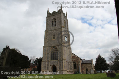 Holy Innocents' Church, Foulsham, April 2012.