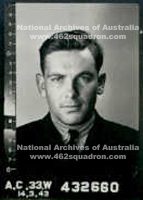 Robert Storey, 432660 RAAF, March 1943, later Wireless Operator in 462 Squadron, Foulsham.