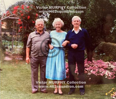 Harry WILD, with Theresa and Victor MURPHY, 1990. 