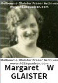 Margaret Glaister Fraser, mother of Melbourne Glaister Fraser 1061575 RAFVR, Bomb Aimer, 462 Squadron.