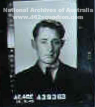 Alan Leslie Harris 439363 RAAF, at enlistment June 1943 (NAA)