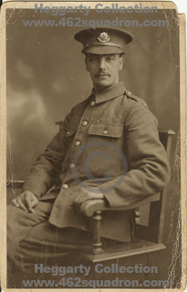 Private John (Jack) Heggarty, WW1 Cheshire Regiment, father of Flying Oficer John Heggarty (179888 RAFVR, 462 Squadron, WW2)
