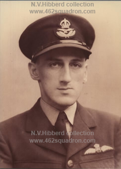 Noel Victor Hibberd 425653 RAAF, with Pilot's wings 