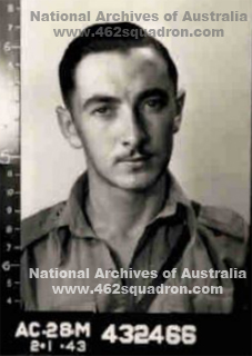 Ronald Maxwell Hines 432466 RAAF, at enlistment, later 462 Squadron