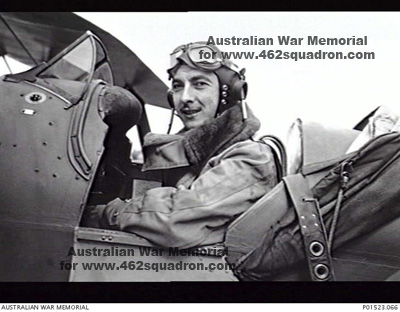 Ronald Maxwell Hines 432466 RAAF and DH82 at Fairoaks, 1944; later 462 Squadron, Foulsham 1945