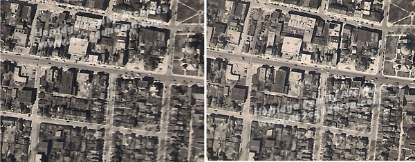 Horridge, 33 ANS Hamilton, Ontario, stereo aerial photos, November 1943 (c). 