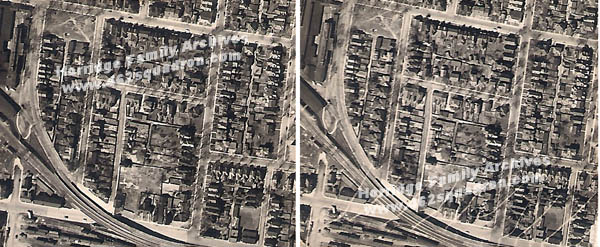 Horridge, 33 ANS Hamilton, Ontario, stereo aerial photos, November 1943 (d). 