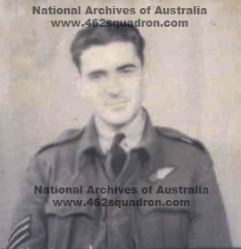 Sgt Henry Joseph BEVEN, 418335 RAAF, Rear Gunner at 462 Squadron