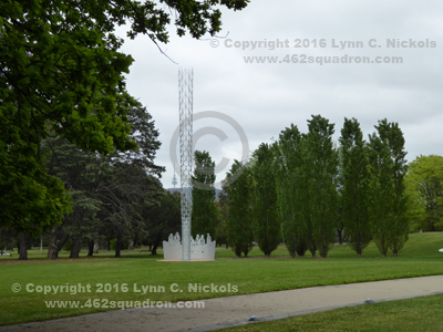 Bomber Command Memorial at the Australian War Memorial, Canberra.