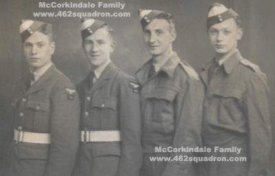 Spencer, William McCorkindale, Rutter, Roebuck, 10 ITW, Scarborough, January 1943  