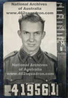 Frank Edward Nelder, 419561 RAAF, later Pilot for Crew 28, 462 Squadron, Driffield.