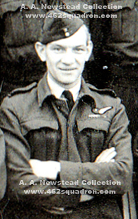 F/Lt William Folger Readhead, 50956 RAF, Flight Engineer Leader, 462 Squadron, November 1944, Driffield. 