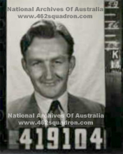 Edward Douglas WILSON 419104 RAAF, later Wireless Operator in 462 Squadron.