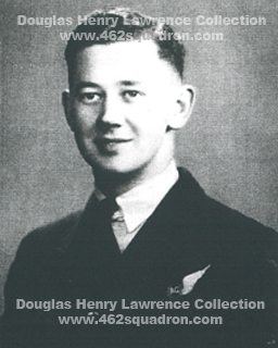 Douglas Henry Lawrence 437426 RAAF, Wireless Operator, 462 Squadron.