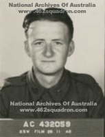 Maurice Kevin Moore, 432059, RAAF, of 462 Squadron, Foulsham. (Enlisted 26 November 1942)