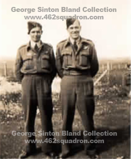 ohn Mackie and Kenneth Cavalier Peachey, both later in Crew 41 when posted to 462 Squadron, Driffield 1944 and Foulsham 1945.