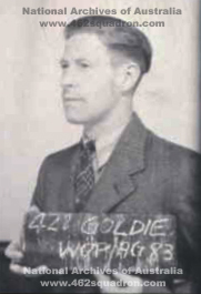 Profile of Sgt Gordon Leo Goldie, 430428 RAAF, later 462 Squadron. 