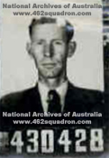 Gordon Leo Goldie, 430428 RAAF, at enlistment, Melbourne 29 January 1943, later 462 Squadron.