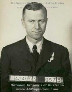 F/Sgt Maxwell Arthur Smith, 424803 RAAF, 1943, later in 462 Squadron.