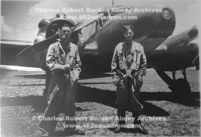 CRB Ainley 1451753, RAFVR, 462 Squadron - forced landing - Jimmy and George