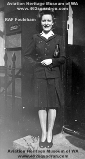 WAAF Waitress from the Squadron Mess, Foulsham