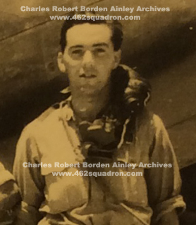 Charles Robert Borden AINLEY, 1451753, RAFVR, 462 Squadron RAAF, Libya 1943.